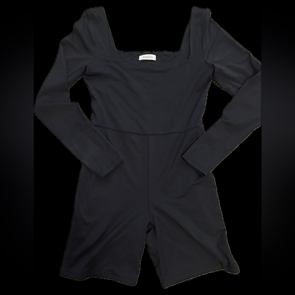 Aritzia Black Long Sleeve Jumpsuit
